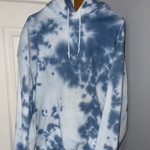Oversized tie dye hoodie